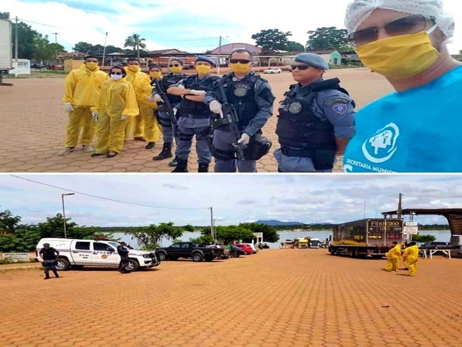 COM APOIO DA PM, PREFEITURA DE CAROLINA INTENSIFICA MEDIDAS CONTRA O CORONAVRUS