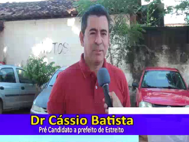 DR. CSSIO BATISTA GARANTE ESTAR PREPARADO PARA SUCEDER PREFEITO CICIN E CONTINUAR O DESENVOLVIMENTO DE ESTREITO-MA