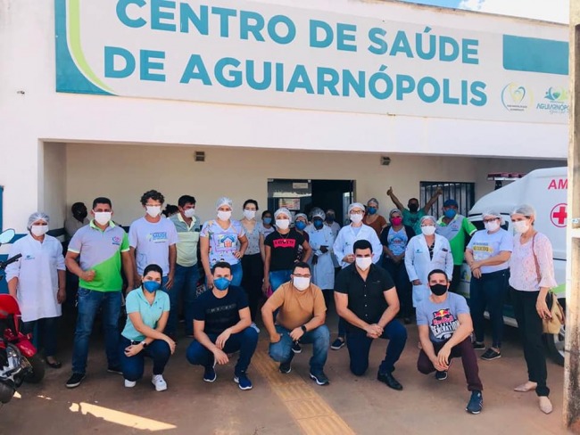 AGUIARNPOLIS-TO CAPACITA AINDA MAIS EQUIPE MUNICIPAL DA SADE CONTRA A COVID-19