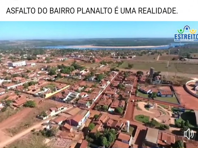 FRENTE DE SERVIO DA PREFEITURA DE ESTREITO-MA ACELERA OBRAS DE PAVIMENTAO NO BAIRRO PLANALTO