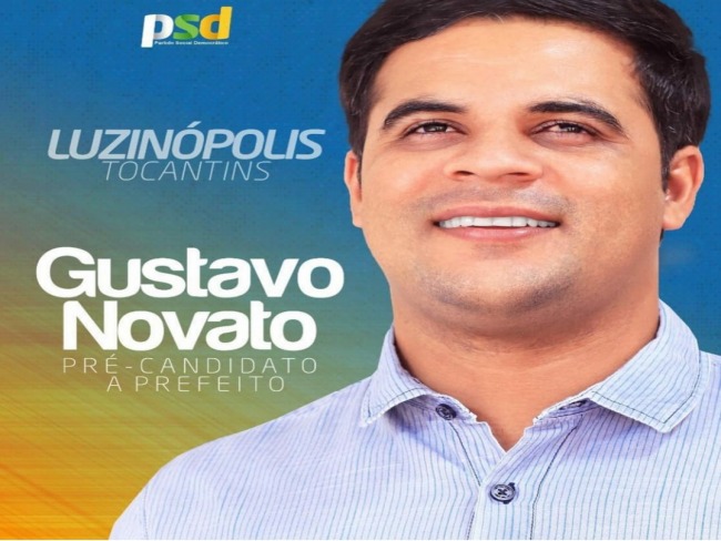 Prefeito Gustavo Novato anuncia pr-candidatura  reeleio para a Prefeitura de Luzinpolis -TO