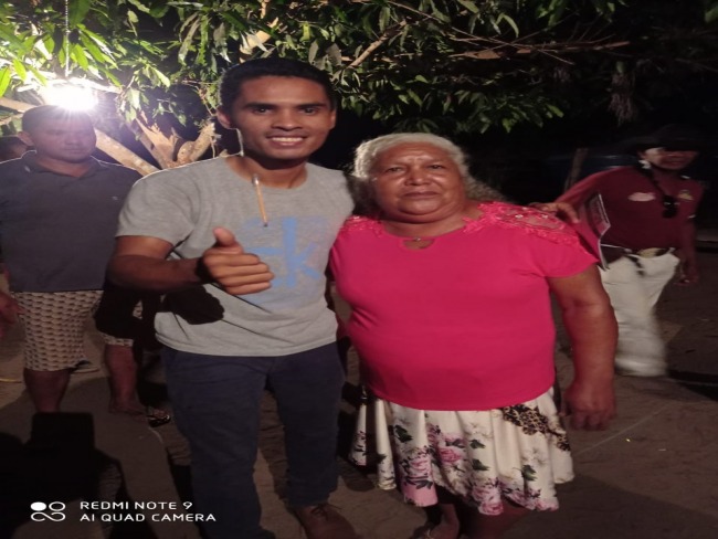 Pr-candidato a prefeito Raimundinho Brando de Palmeirante -TO,  recebido com entusiasmo e esperana nas visitas na zona rural 