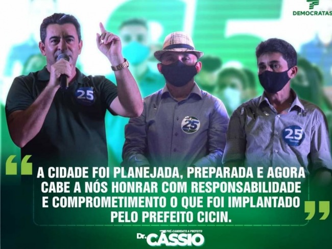 DR CSSIO ALERTA PARA FALSAS PROMESSAS DE AVENTUREIROS E DEFENDE CONTINUIDADE DO PROGRESSO EM ESTREITO-MA