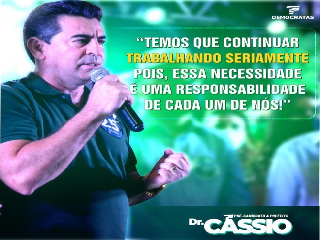DR. CSSIO LIDERA DISPUTA E NO DOMINGO VENCE A ELEIO EM ESTREITO APONTA PESQUISA