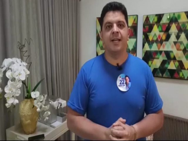 Dr. Erivelton Neves, prefeito reeleito de Carolina, agradece votao obtida na eleio de 2020