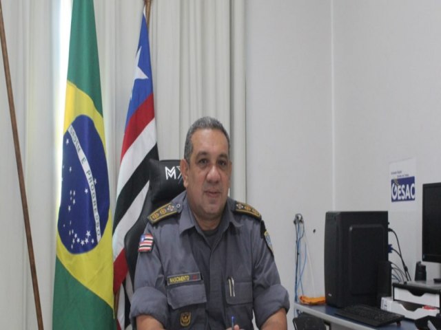 Tenente Coronel Nascimento, faz anlise da Gesto Operacional e Administrativa no seu primeiro ano de comando no 12 BPM em Estreito (MA).