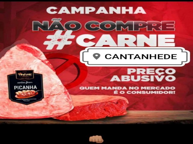 Campanha contra preo da carne bovina toma conta das redes sociais no Maranho