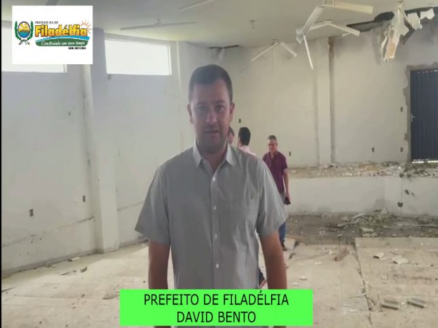 ANUNCIADA A REFORMA TOTAL DE PRDIO QUE VAI ABRIGAR RGOS DA PREFEITURA DE FILADLFIA-TO