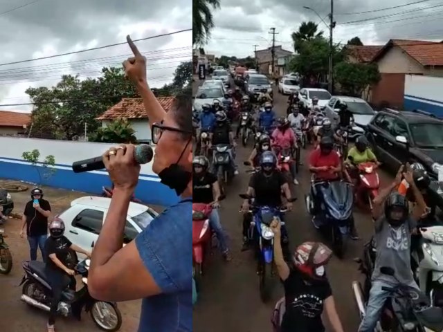 J PRESSIONADO PELO CONSELHO DO FUNDEB, PREFEITO LO CUNHA  ALVO DE NOVO GRANDE PROTESTO DOS SERVIDORES DA EDUCAO DE ESTREITO-MA