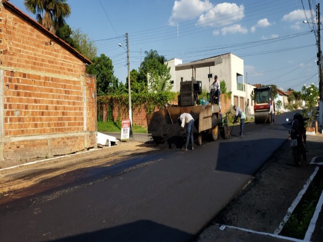 Prefeitura de Carolina vem promovendo o maior investimento em obra asfltica da sua histria