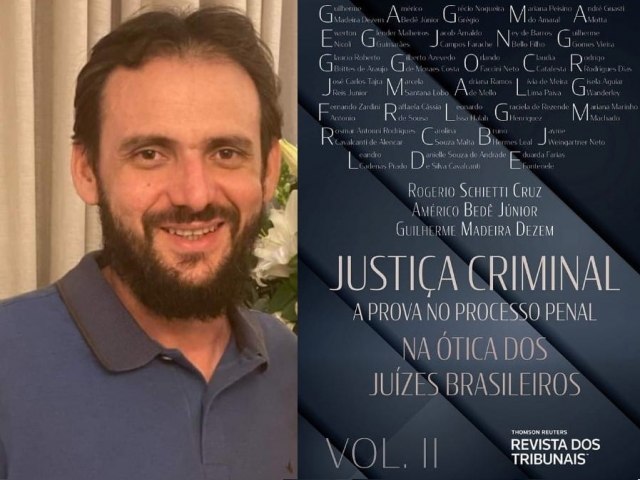 JUIZ JOS CARLOS TAJRA REIS JNIOR  UM DOS AUTORES DO 2 VOLUME DO LIVRO JUSTIA CRIMINAL