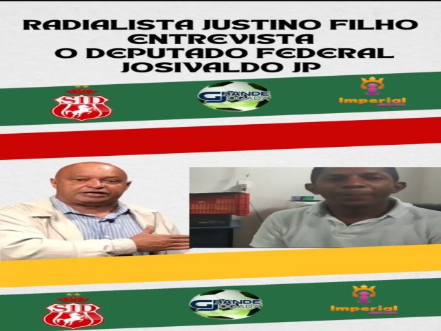 DEPUTADO JOSIVALDO JP ANUNCIA APOIO PARA A VOLTA DO CAVALO DE AO A 1 DIVISO DO FUTEBOL