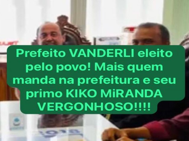 PREFEITO WANDERLY VIRA MEME NAS REDES SOCIAIS AO UNGIR PRIMO KIKO A CAPA PRETA DA PREFEITURA DE AGUIARNPOLIS 