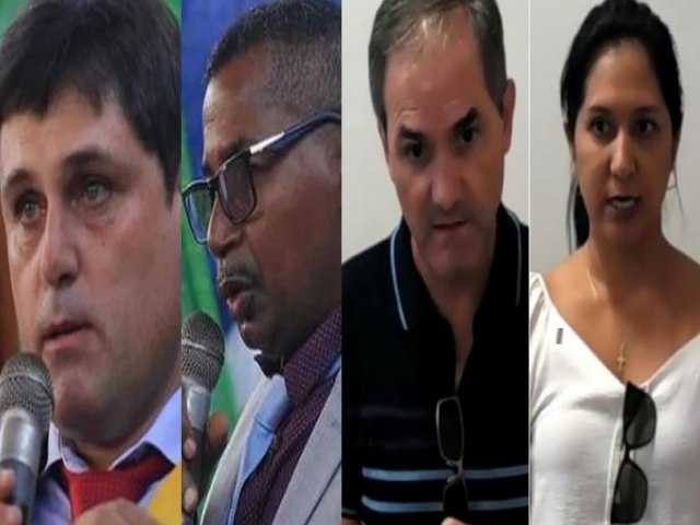 NEPOTISMO EM LUZINPOLIS TORNA RUS DA JUSTIA O PREFEITO JOO PORTUGUS, O VICE MARCOS NEGO, O SECRETRIO DE ADMINISTRAO E SUA ESPOSA. 