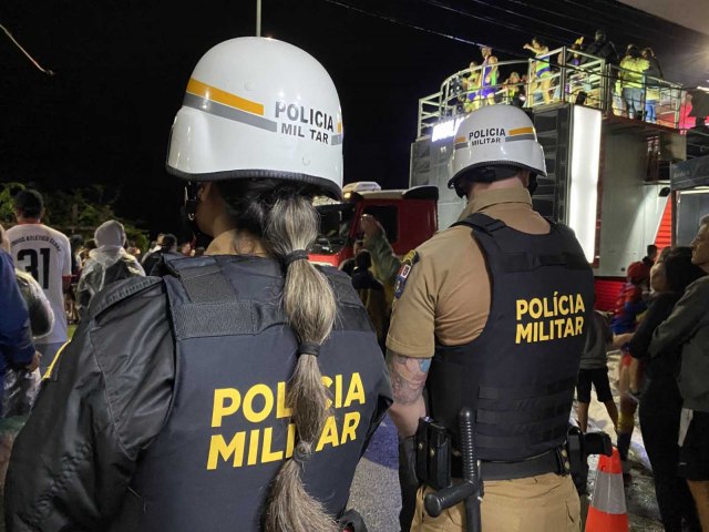 Polcia Militar garante segurana a quem aproveita o Carnaval nos balnerios do Litoral