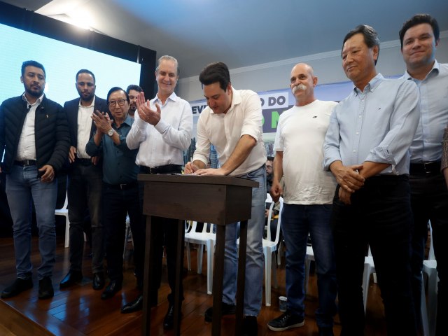 Governador libera R$ 20 milhes do Estado para revitalizao do Eixo Monumental de Maring