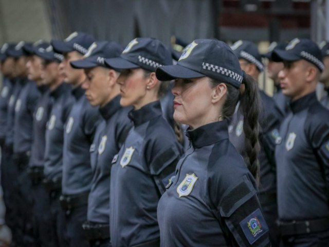 Guarda Municipal realiza formatura de 45 novos agentes de segurana pblica