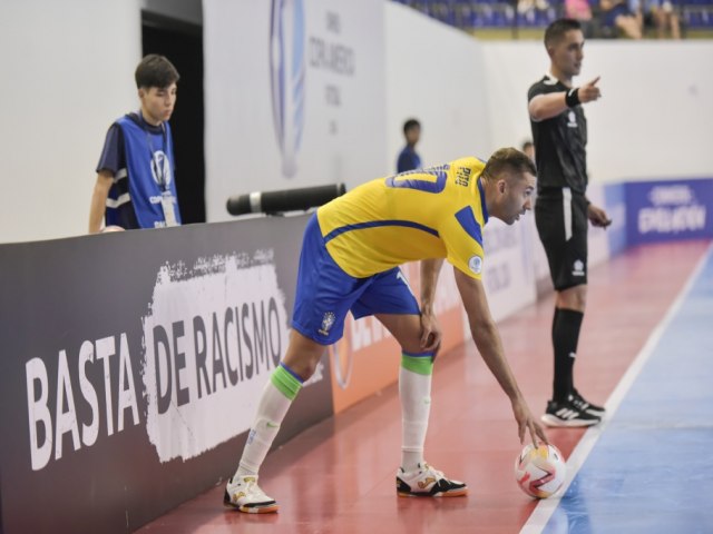 Seleo Brasileira goleia Peru e est classifcada para a Copa do Mundo de Futsal