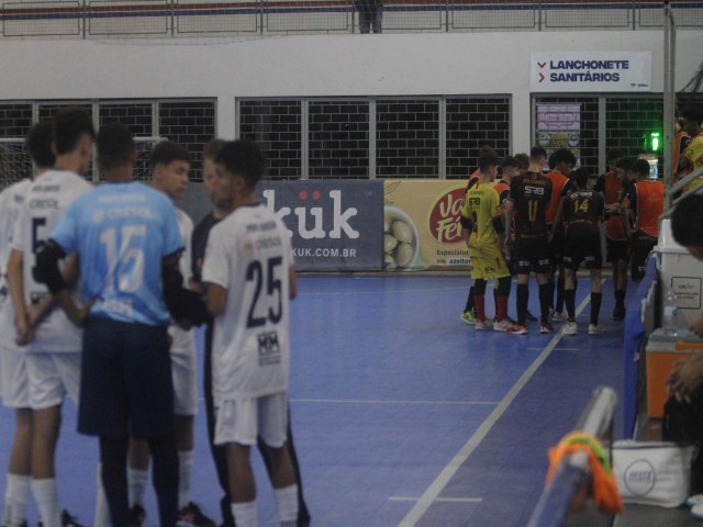 Futsal Sub-16: ACGF vence todos os jogos e lidera o Grupo F