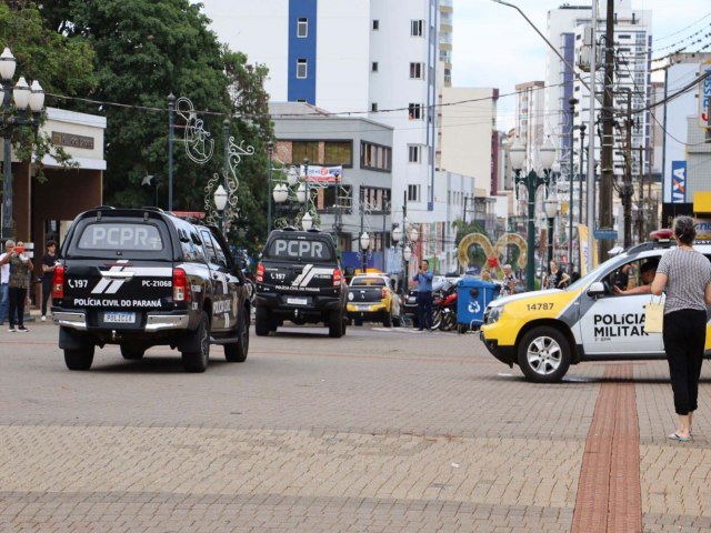 Homicdios e roubos no Paran caem mais do que a mdia nacional em 2024