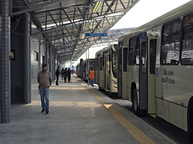 Amep faz melhorias em linha do transporte metropolitano de So Jos dos Pinhais