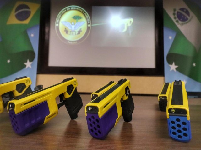 Estado compra 1,4 mil armas no letais para auxiliar trabalho das foras de segurana