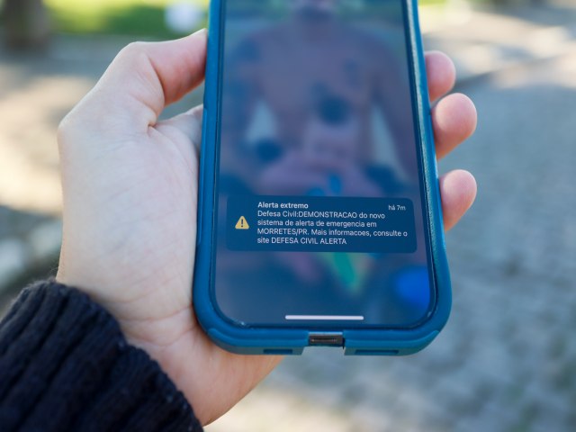 Novo sistema de alerta para desastres estar disponvel para todo o Paran em dezembro