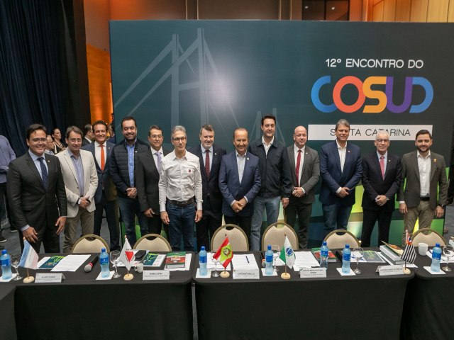 Cosud e MPs assinam acordos para combate ao crime e preveno a eventos climticos