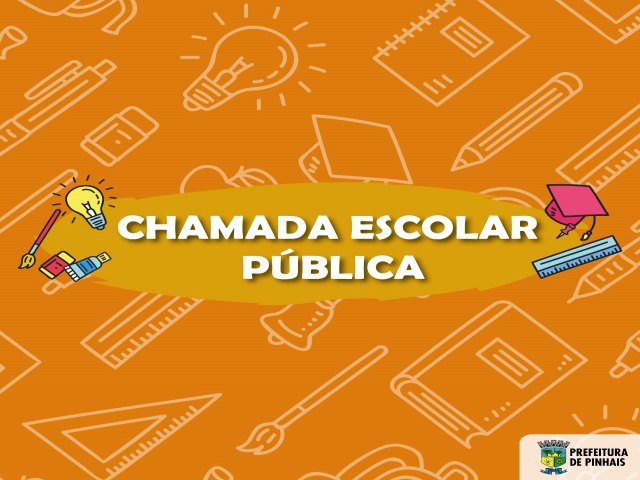 Rede Municipal de Ensino de Pinhais lana chamada escolar pblica para o ano letivo de 2022