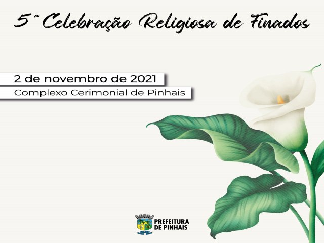 Pinhais realiza Celebrao Religiosa de Finados na prxima tera-feira (2)