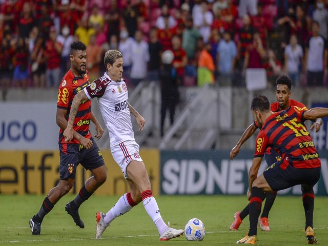 Vice-campeo Flamengo empata com rebaixado Sport em Recife