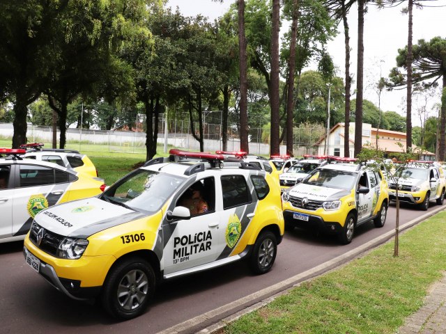 Operao da PM refora policiamento em alguns bairros de Curitiba