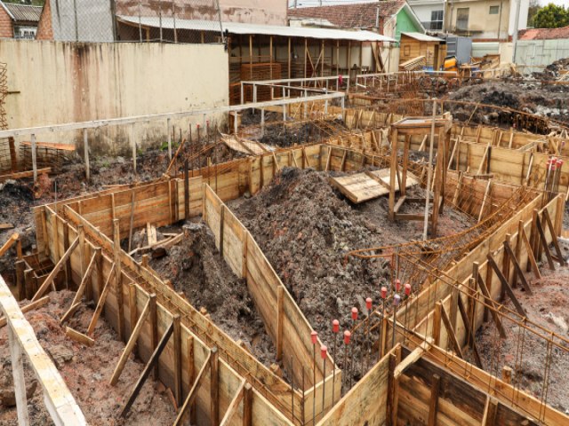 Construo da Escola Maria Cappellari segue em ritmo acelerado