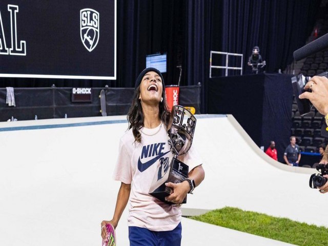 Rayssa vence e Pamela  3 em etapa da Liga Mundial de Skate Street