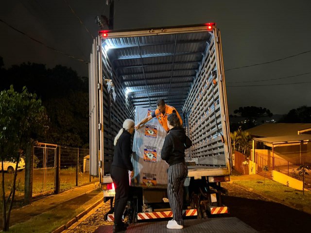 Defesa Civil envia itens de apoio para famlias atingidas por temporais no Sudoeste