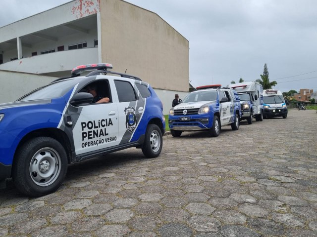 Polcia Penal transfere mais 38 detentos durante aes nas unidades do Litoral