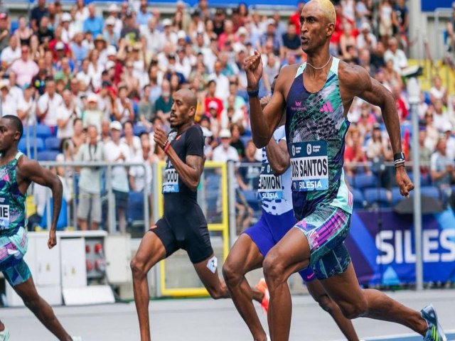 Atletismo: Alison  prata nos 400m com barreiras na Diamond League