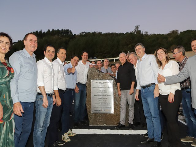 Nova ligao no Sudoeste: governador inaugura o Contorno Noroeste de Francisco Beltro