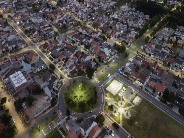 Pineville  o segundo bairro de Pinhais 100% LED