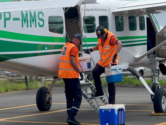 Casa Militar mobiliza helicptero e avio em transporte de rgos para agilizar transplantes