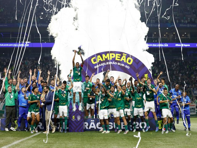 Palmeiras  campeo do Brasileiro Sub-20