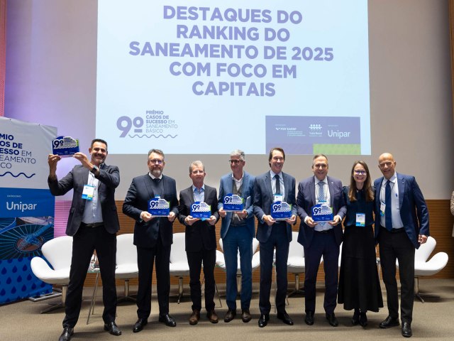 Trata Brasil premia Sanepar por Curitiba ter se tornado a 1� capital a universalizar �gua e esgoto