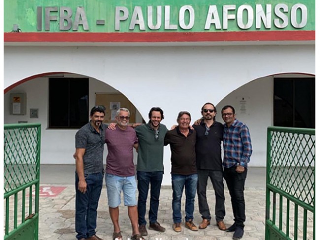 Mário Júnior acompanha obras de suas emendas: refeitório industrial e salas climatizadas no IFBA de Paulo Afonso