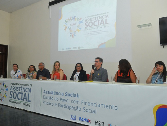 8ª Conferência de Assistência Social reúne representantes do poder público e sociedade civil em Paulo Afonso