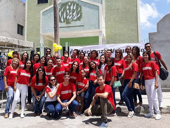 Igreja Presbiteriana do Brasil em Delmiro Gouveia/AL realiza Projeto Mackenzie Voluntário 