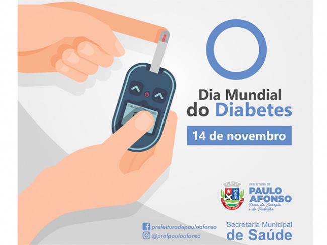 Diabetes: saúde leva ações à comunidade nesta quinta-feira (14)