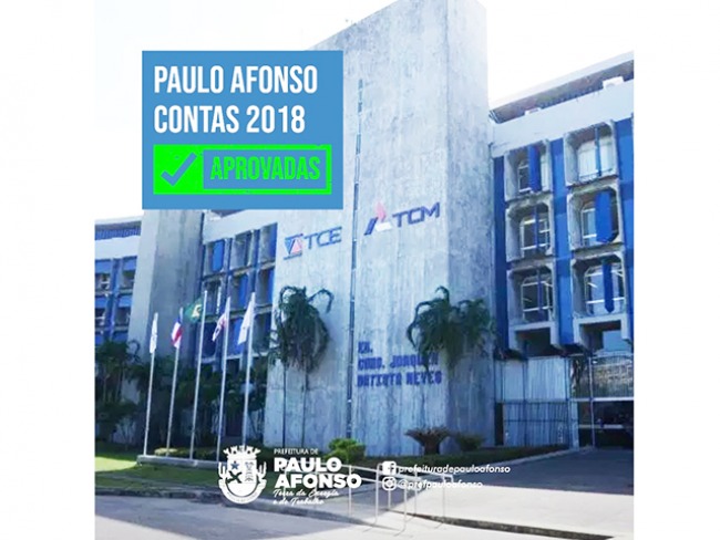 TCM aprova contas da Prefeitura de Paulo Afonso