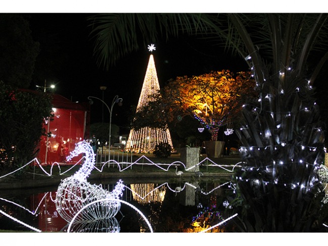 Iluminação do Natal Energia é destaque em reportagem da Rede Globo 