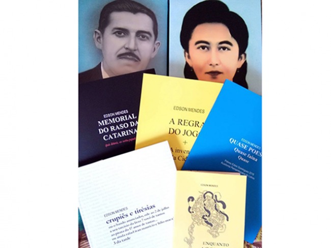 Livros do pauloafonsino Edson Mendes são destaque em Portugal