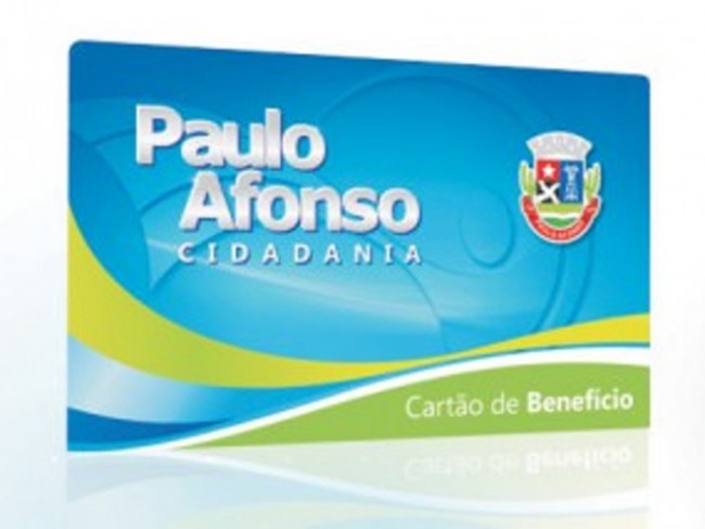 Beneficiários do Cartão Paulo Afonso Cidadania recebem valor com reajuste na segunda 3 de Fevereiro 